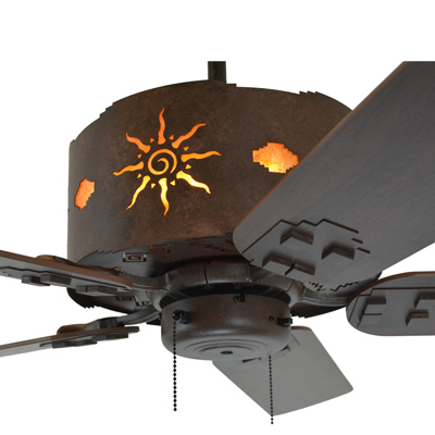 Ancient Sun Southwest Ceiling Fan from The Southwest Store