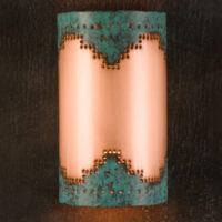 Copper Southwest Metal Wall Sconces