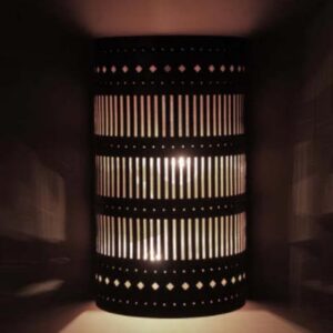 Slits Copper Metal Wall Sconce - Alchemy