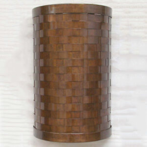 Alternative view of Weave Metal Wall Sconce