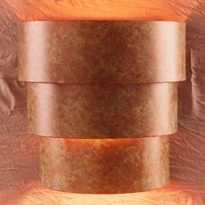 Alternative view of 3 Tiered Half Round Sconce Series