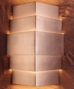 5 Tier Triangle Wall Sconce