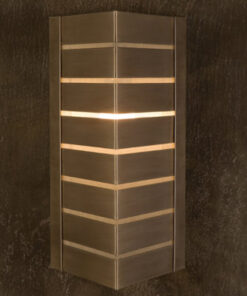 Triangular Copper Wall Sconce