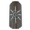 Ancient Sun Design Taos Wall Sconce