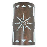 Ancient Sun - Santa Rita Wall Sconce