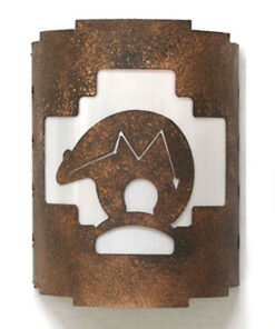 Sedona Wall Sconce, Spirit Bear, Southwest Wall Sconce