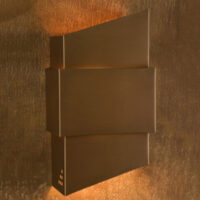 Santa Fe Style Angled Wall Sconce