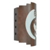 Kokopelli Design Taos Wall Sconce