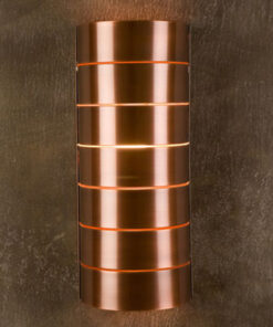 Southwestern Round Slit Wall Sconce