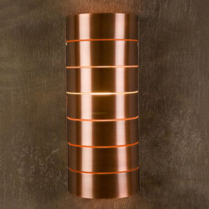 Southwestern Round Slit Wall Sconce