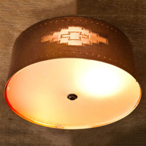 Southwest Navajo Design Ceiling Light