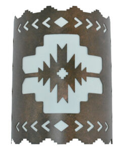 Pueblo Design Cochiti Wall Sconce