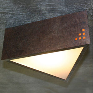 Triangle Punched Metal Ceiling Lights