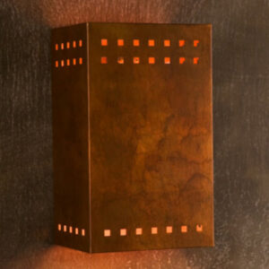 Alternative view of Southwest Rectangular Wall Sconce