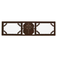 Southwestern Bath Vanity Light Box – Cross Design