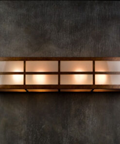 Southwest Rustic Style Bathroom Vanity Light