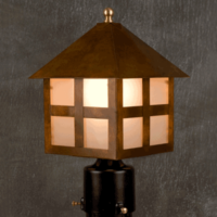 Southwestern Style Outdoor Post Lights