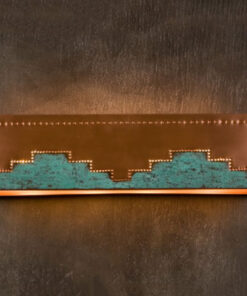 Punched Metal Vanity Lights