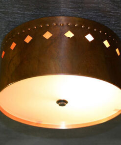 Circular Punched Metal Ceiling Lights