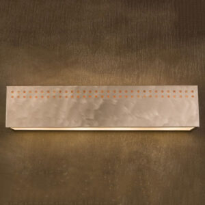 Alternative view of Punched Metal Vanity Lights