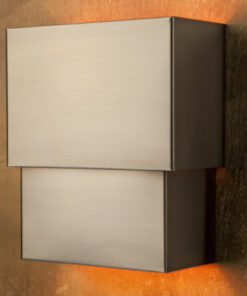 2 Tiered Rectangular Sconce Series