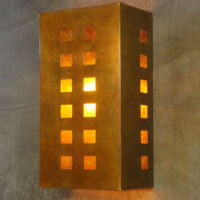 Southwest Wall Sconce with Rust Finish