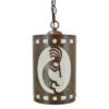 Kokopelli Southwest Pendant Light