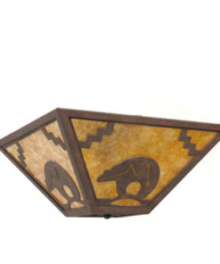 New Mexico Ceiling Light, Customizable, Semi Flush Mount, Flush Mount