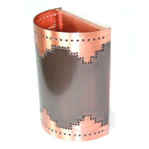 Alternative view of Copper Metal Wall Sconce - Mesa Design