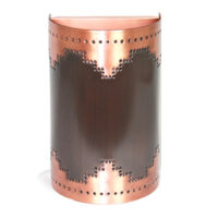 Copper Metal Wall Sconce - Mesa Design