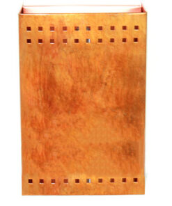 Rustic SW Rectangular Wall Sconce