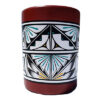 Southwest Hand Painted Ceramic Wall Sconce