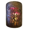 Hot Air Balloon Ceramic Wall Sconce