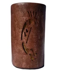 Kokopelli Southwest Ceramic Wall Sconce