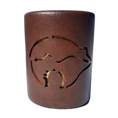 Southwest Bear Ceramic Sconce