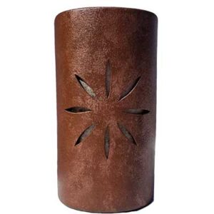 Starburst Southwest Ceramic Wall Sconce
