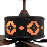 Pueblo Southwest Ceiling Fan