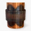 Ziggurat Slits Wall Sconce - 11 inch