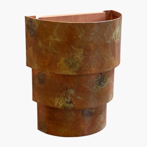 3 Tier Black Desert Wall Sconce - Outdoor - Image 2
