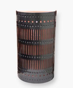 Dark Bronze Slits Wall Sconce - 12 inches