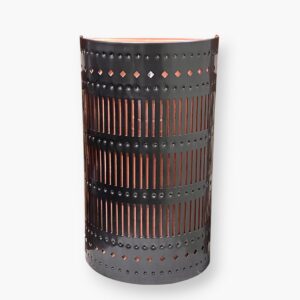 Dark Bronze Slits Wall Sconce - 12 inches