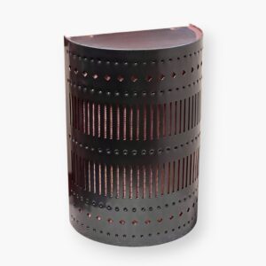 Dark Bronze Slits Wall Sconce - Night Rated