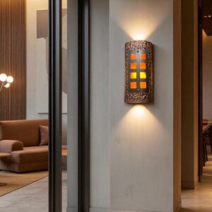Alchemy Lights - Sacramento Hammered Wall Sconce