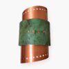 SW Design Round Ziggurat Wall Sconce