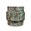 Ziggurat 3 Tier Wall Sconce - Southwest Hint of Green