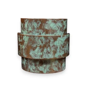 Ziggurat 3 Tier Wall Sconce - Southwest Hint of Green