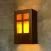 Southwest Rectangular Window Pane Wall Sconce