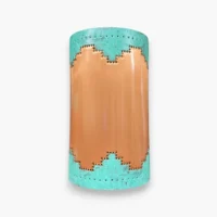Mesa Natural Copper and Green Wall Sconce