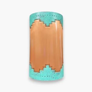 Mesa Natural Copper and Green Wall Sconce