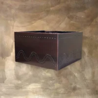 Alternative view of Southwest Iridescent Square Ceiling Light